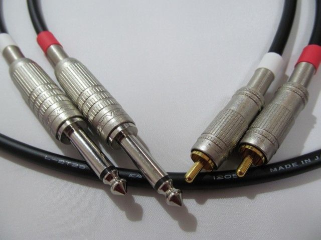 CANARE カナレ L-2T2S フォン-RCAケーブル 2本1セット 2.5m