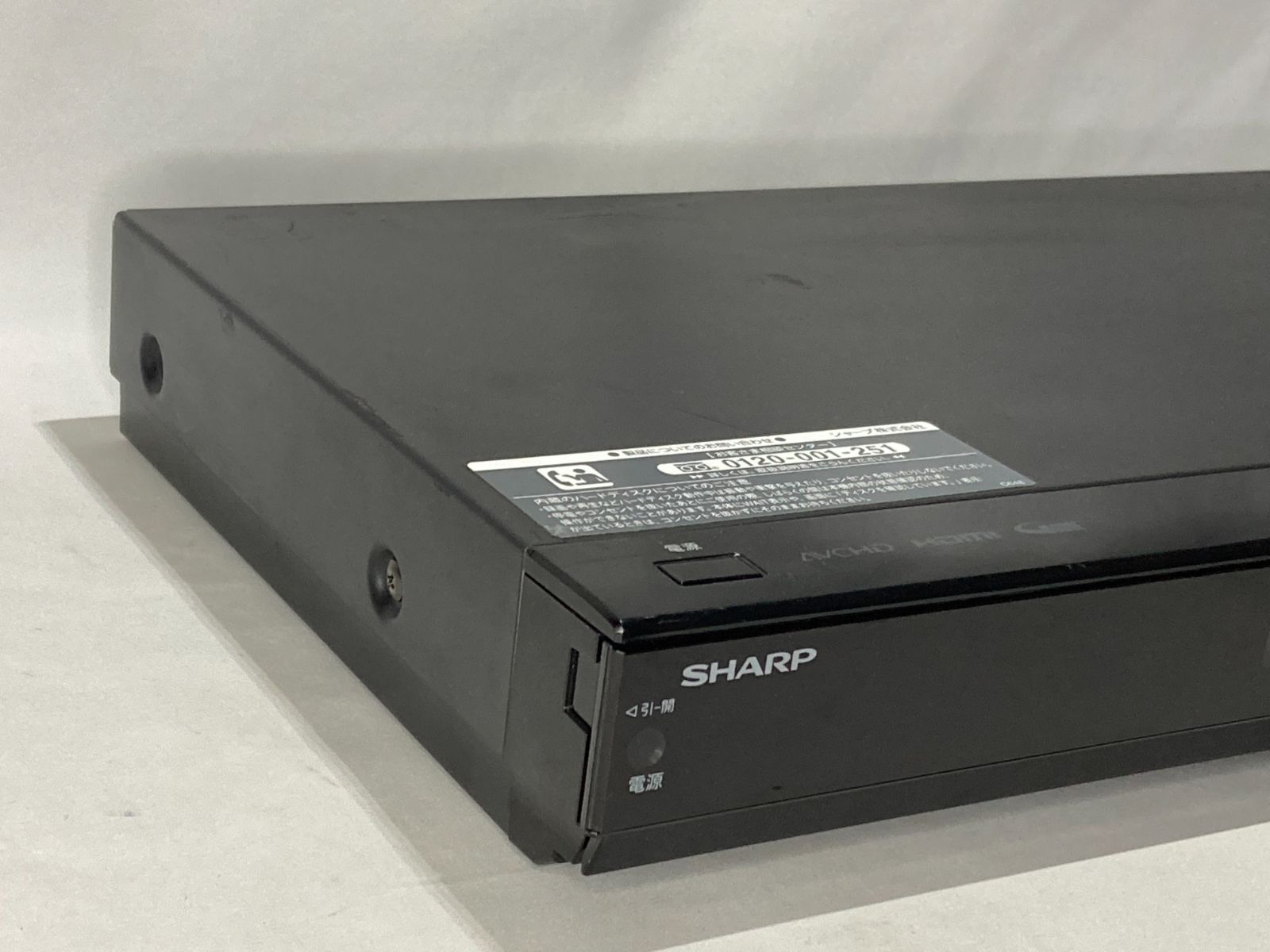 シャープ 500GB 2チューナー ブルーレイレコーダー AQUOS BD-W520