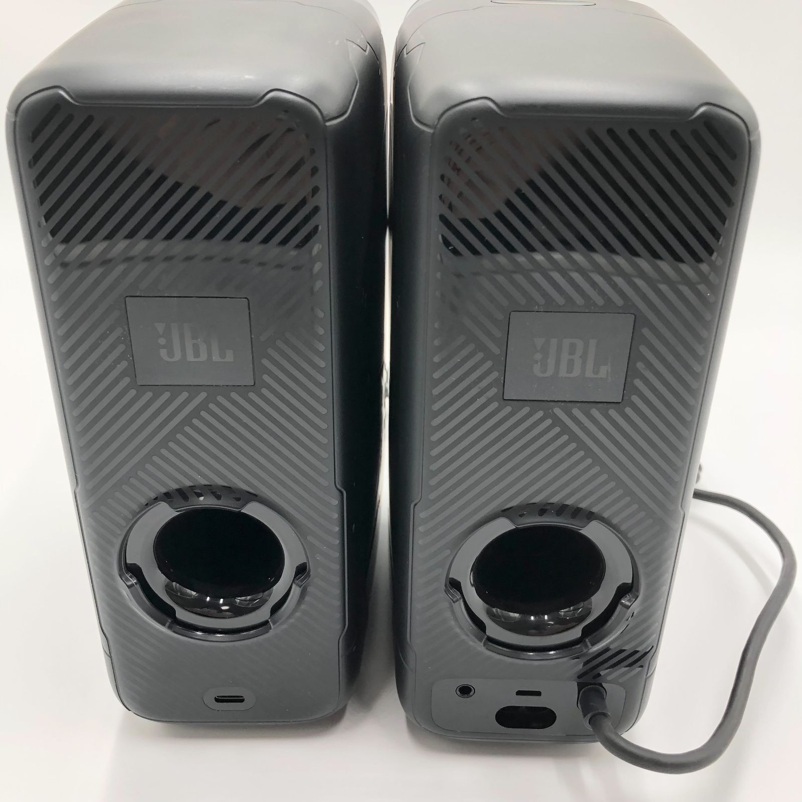 JBL QUANTUM DUO ゲーミングスピーカー/USB 3.5mm 接続/Bluet