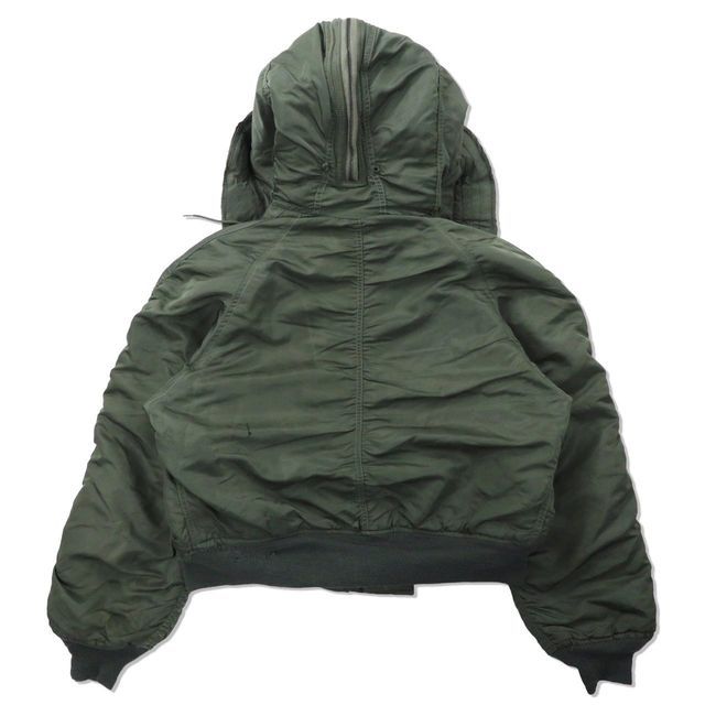 ALPHA INDUSTRIES N-2Bフライトジャケット L カーキ US AIR FORCE 80 