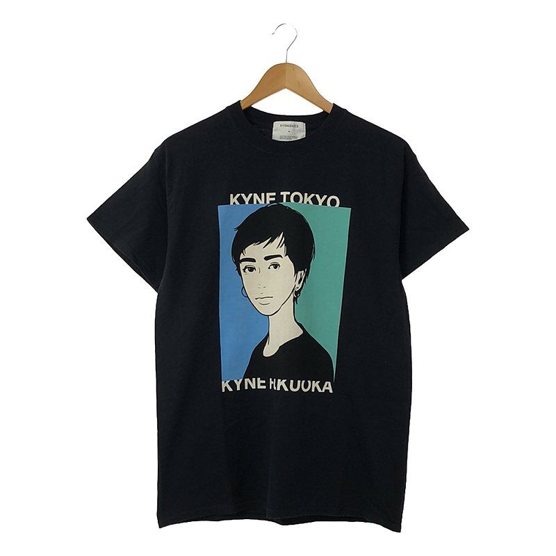 KIYONAGAu0026CO. / キヨナガアンドコー | × KYNE / キネ BOYS GRAPHIC Tee / プリントTシャツ | M | ブラック | メンズ