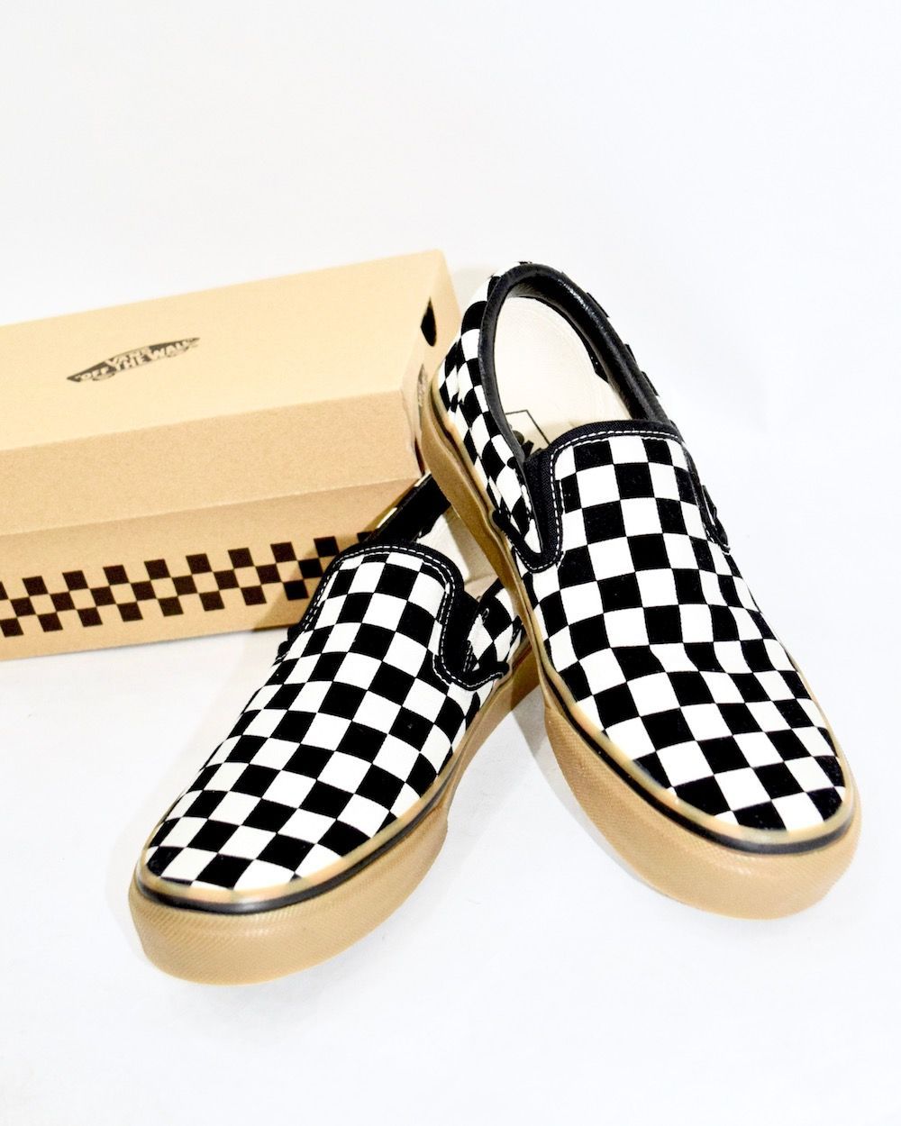 Vans checkered clearance sole