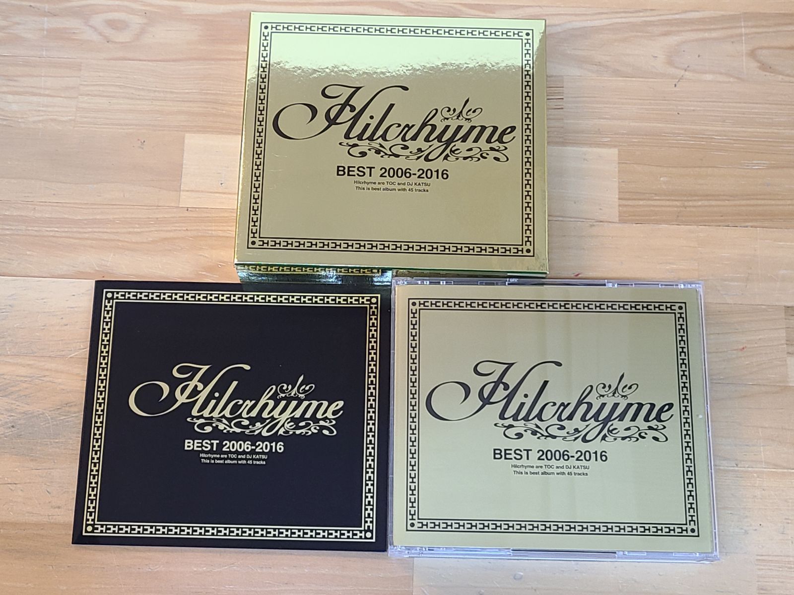 Hilcrhyme BEST 2006-2016　初回 新品・未開封４ CD Hilcrhyme、初のオールタイム・ベスト・アルバム『BEST 2006-2016』4月