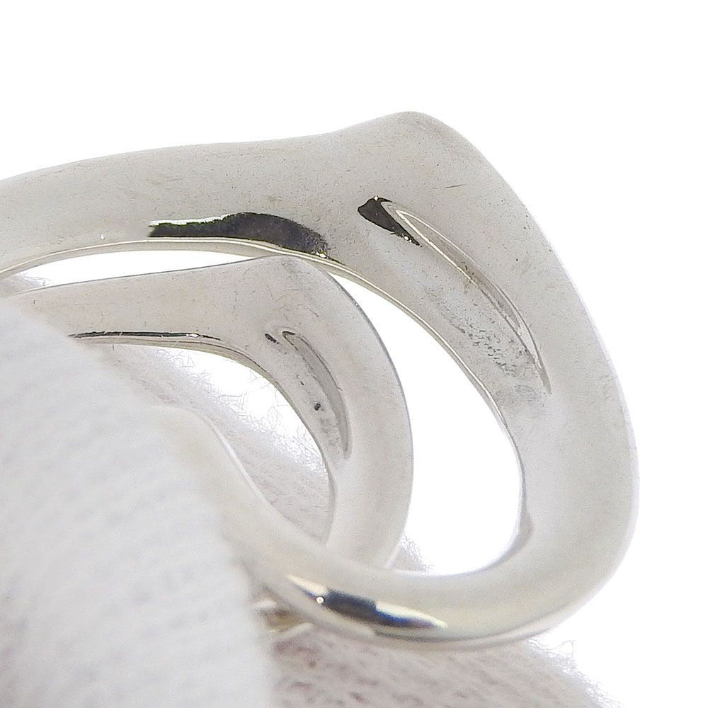 Tiffany & Co. エルサペレッティのダブルオープンハート　美品 TIFFANY&Co.（ティファニー） ネックレス エルサ・ペレッティ ダブル