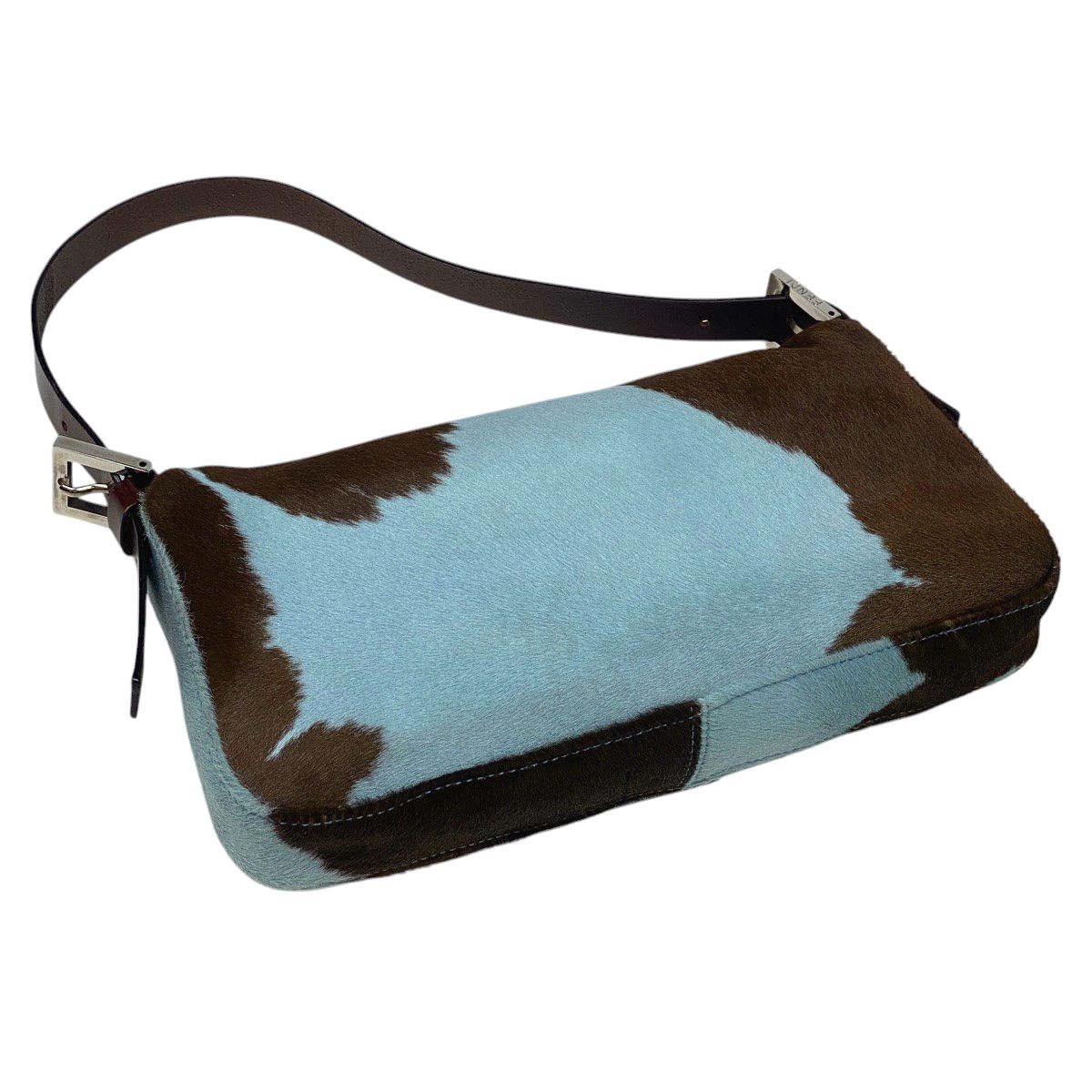 フェンディFENDI ズッカロゴ マンマバゲットワンショルダーバッグ