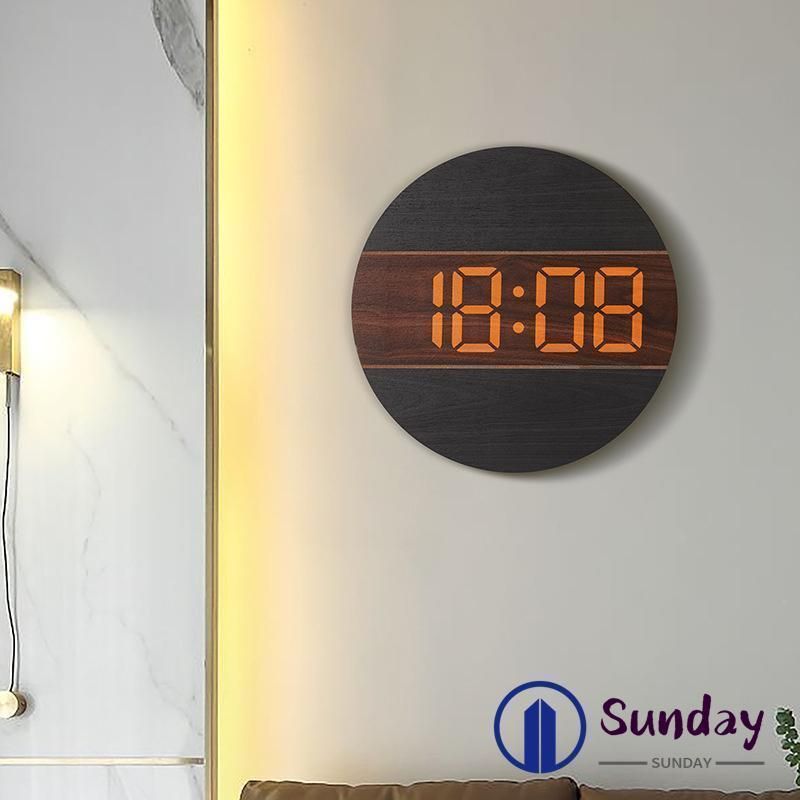 掛け時計 壁掛け時計 デジタル時計 LED 大型 壁掛け 大数字 発光