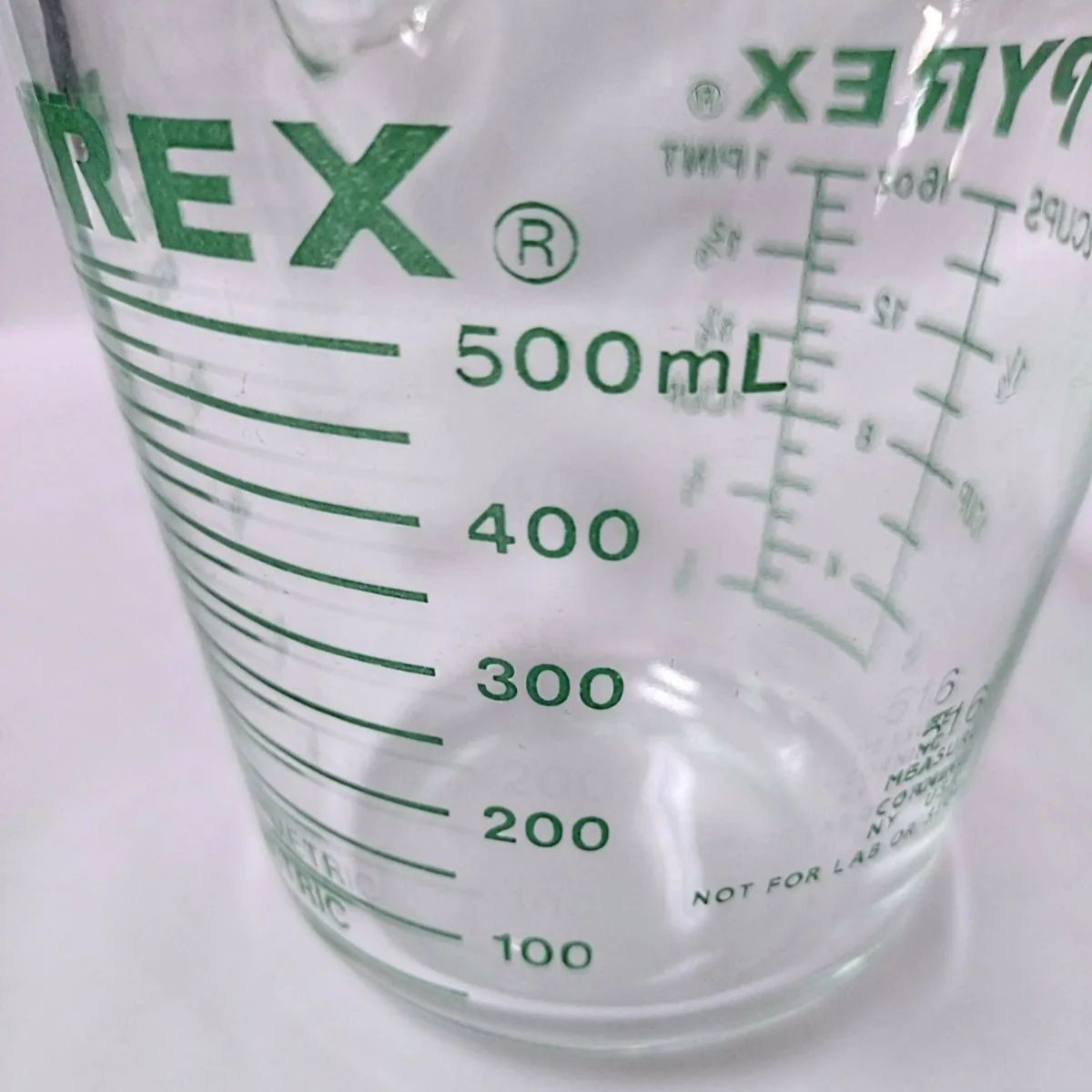 緑文字 旧ロゴ PYREX 計量カップ 3個セット ビンテージ