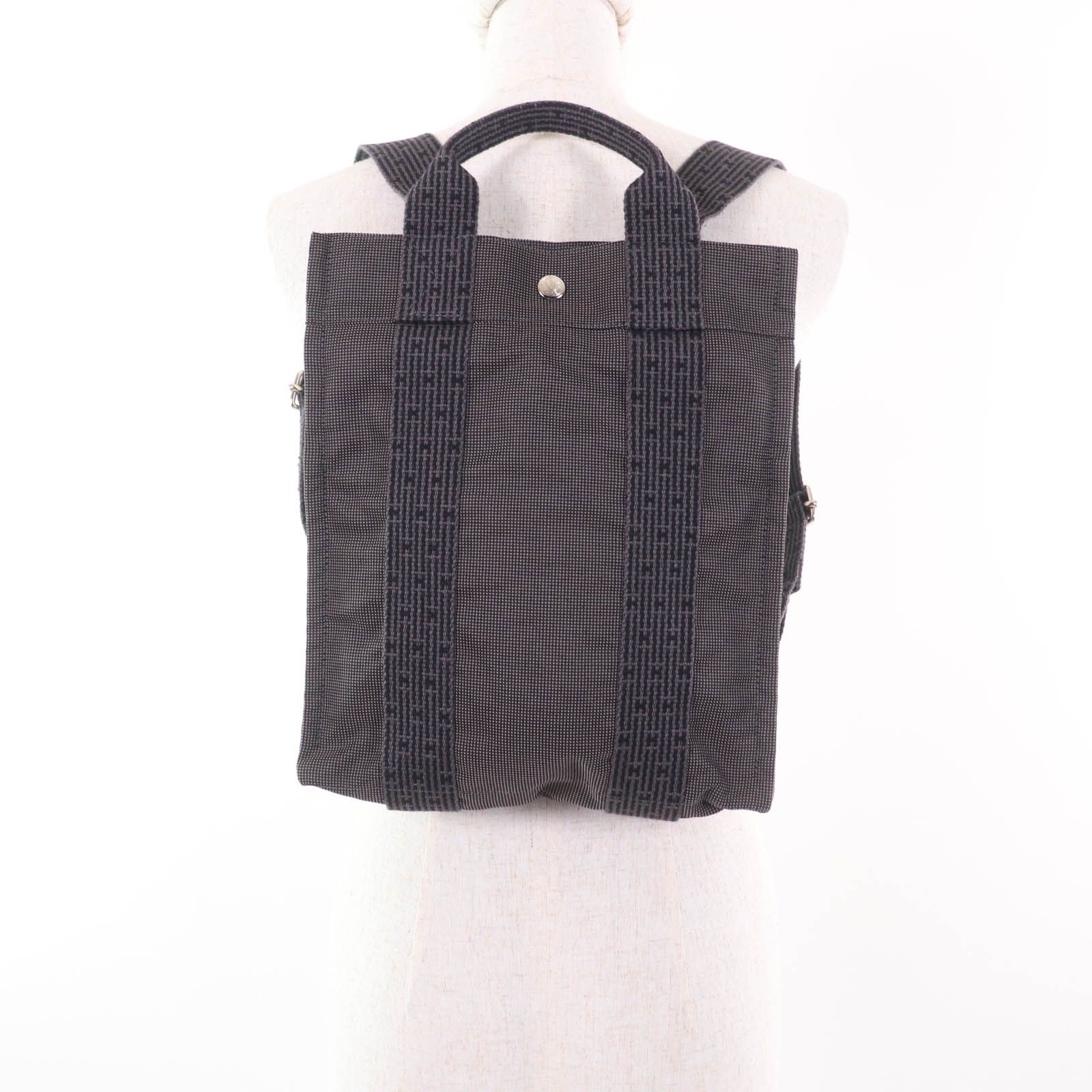 エルメス HERMES エールライン アド MM Hロゴ バックパック デイパック