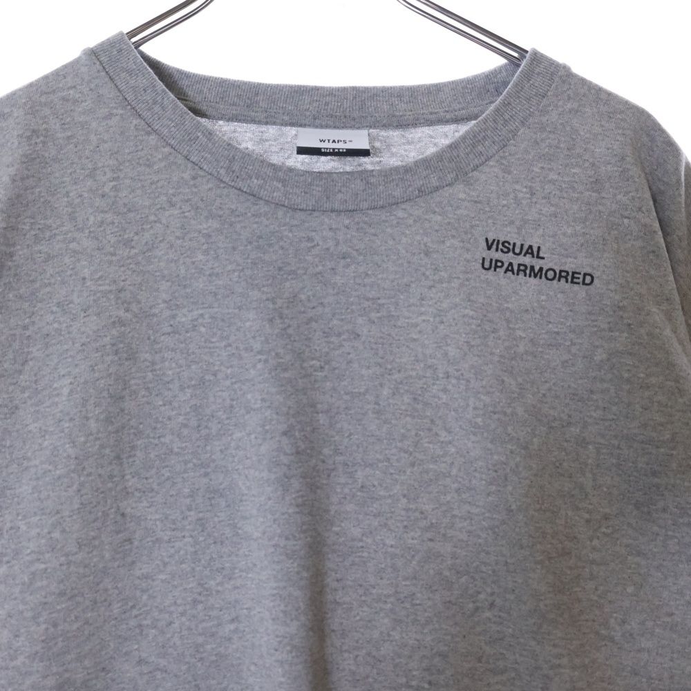 グレー XL Wtaps VISUAL UPARMORED LS COTTON WTAPS (ダブルタップス) 23SS VISUAL UPARMORED LS COTTON ロゴ
