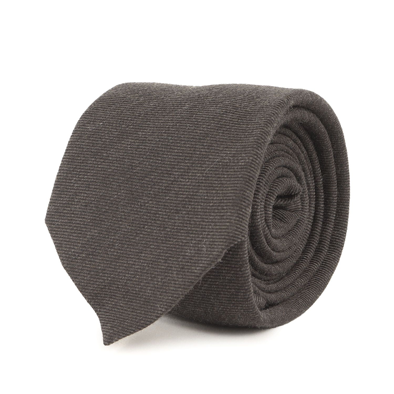 美品】GUCCI グッチ ネクタイ / エンブレム刺繍 ウール / シルク  