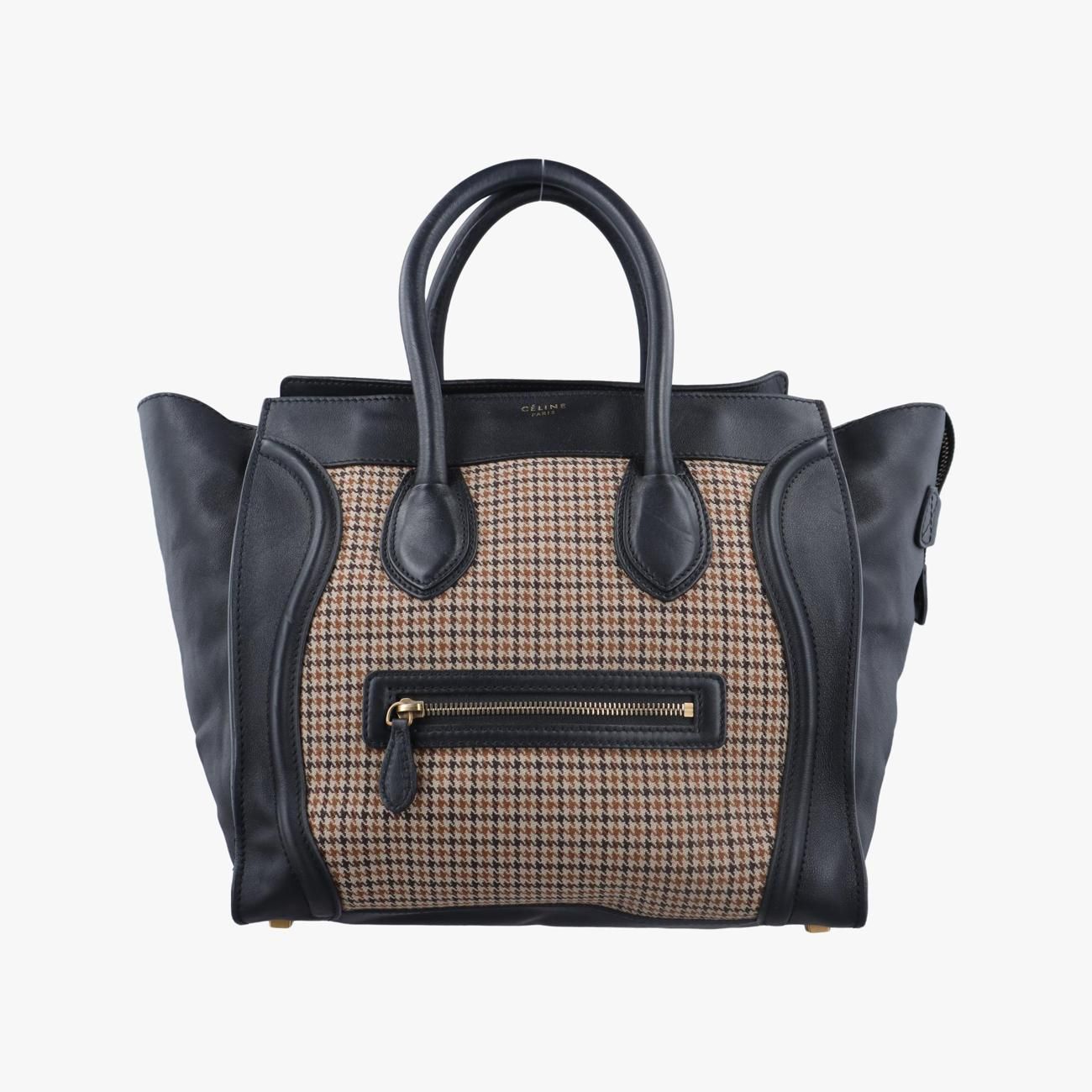 セリーヌ Celine ハンドバッグ レディース ラゲージミニショッパー マルチカラー レザー×ファブリック W-AT-0181 W-UP-0181  - メルカリ