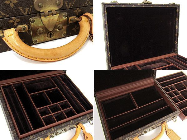 【超美品】ルイヴィトン ボワット ビジュートランク ジュエリーケース　宝石ケース 店頭販売品】ルイヴィトン/ボワット・ビジュー/ジュエリー