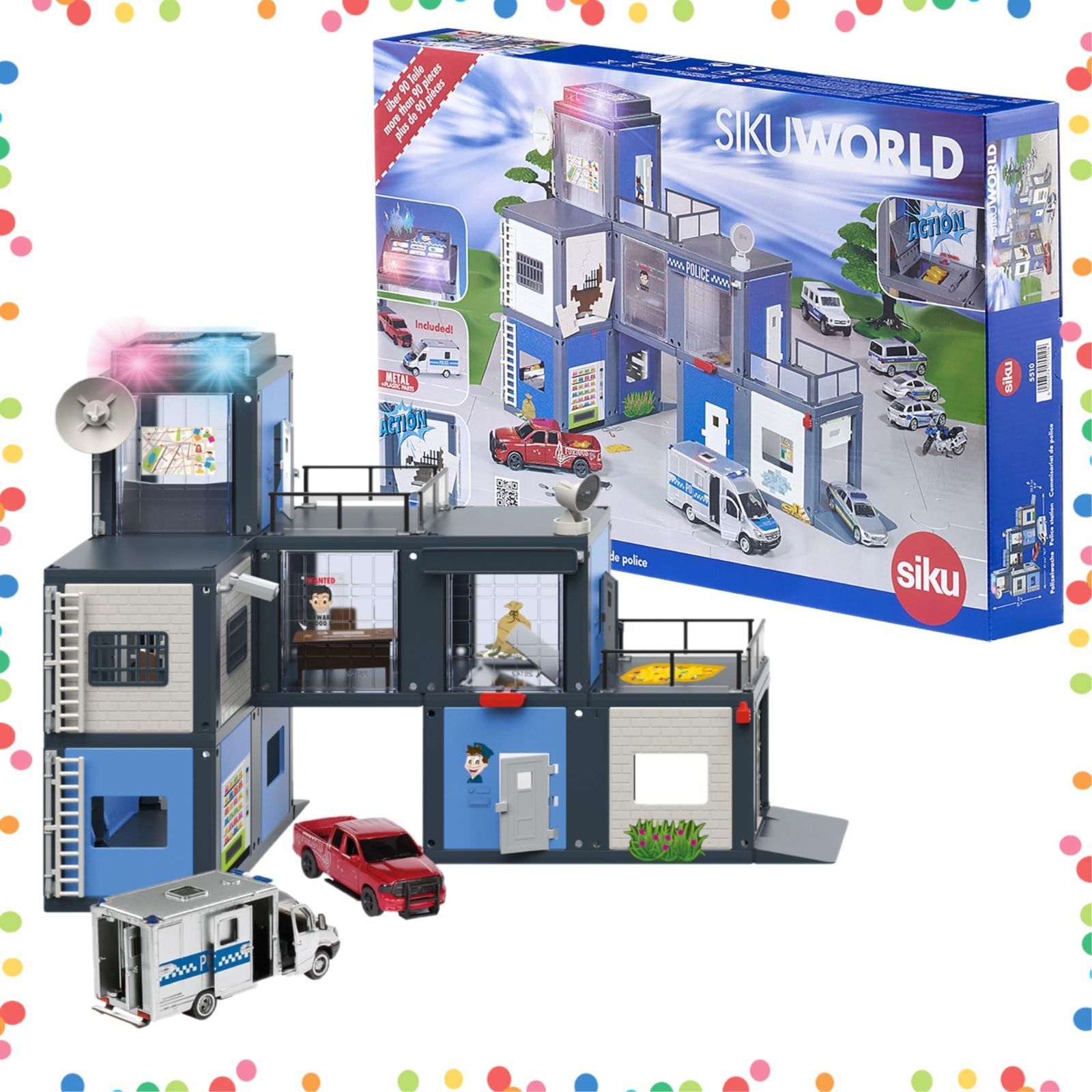 商品 ジク SIKU SIKU WORLD 警察署 3歳頃から SK5510