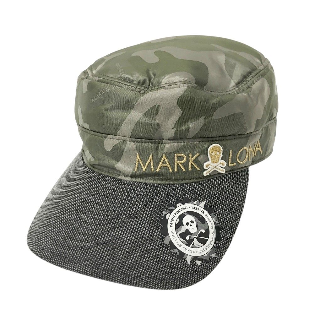 MARK&LONA マークアンドロナ ワークキャップ カモフラ 迷彩柄 カーキ系