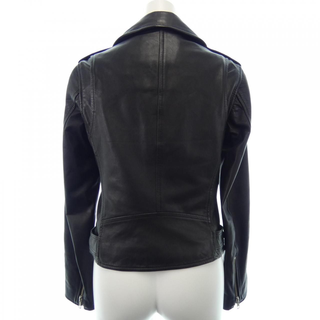 日本最大級の品揃え！ スピックアンドスパン SPICK - SPAN レザーライダースジャケット