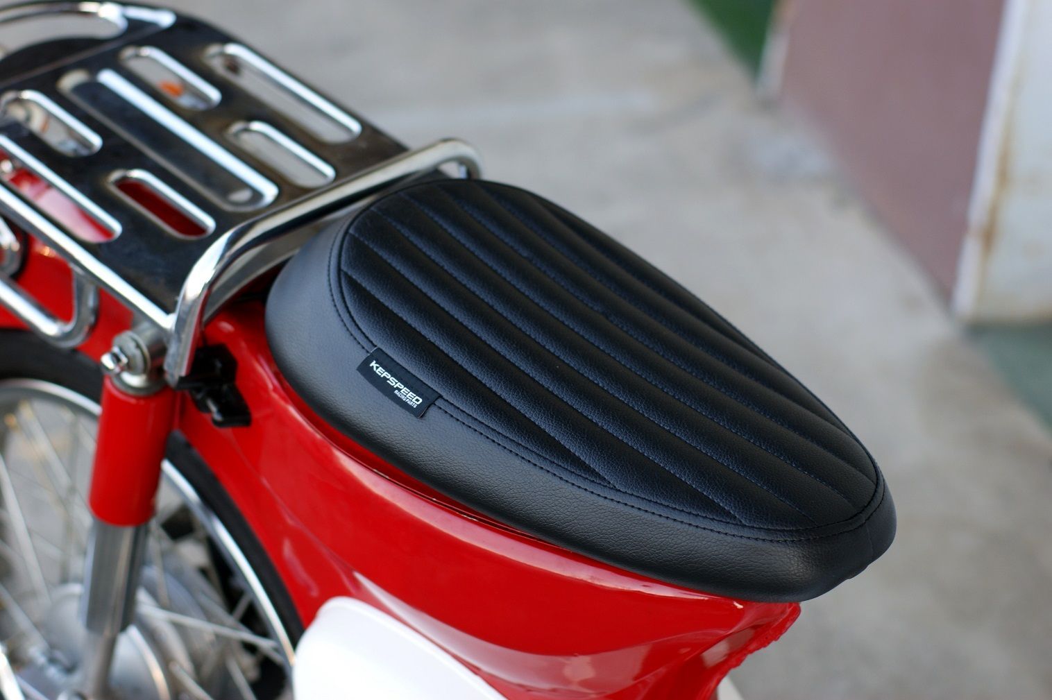 KEPSPEED スーパーカブ用 縦ライン シングルシート 各種