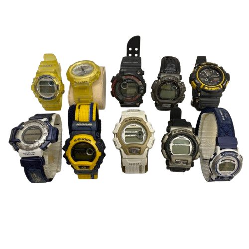 腕時計 ジャンク ワケあり 10点 まとめ売り G-SHOCK PRO TREK 電池切れ