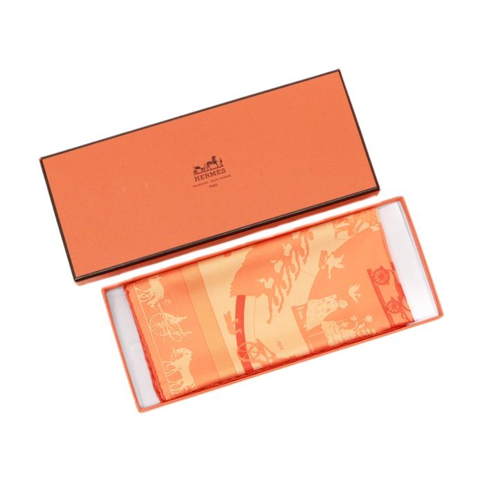 エルメス HERMES スカーフ カレ45 ガヴロッシュ プチカレ シルク 100 