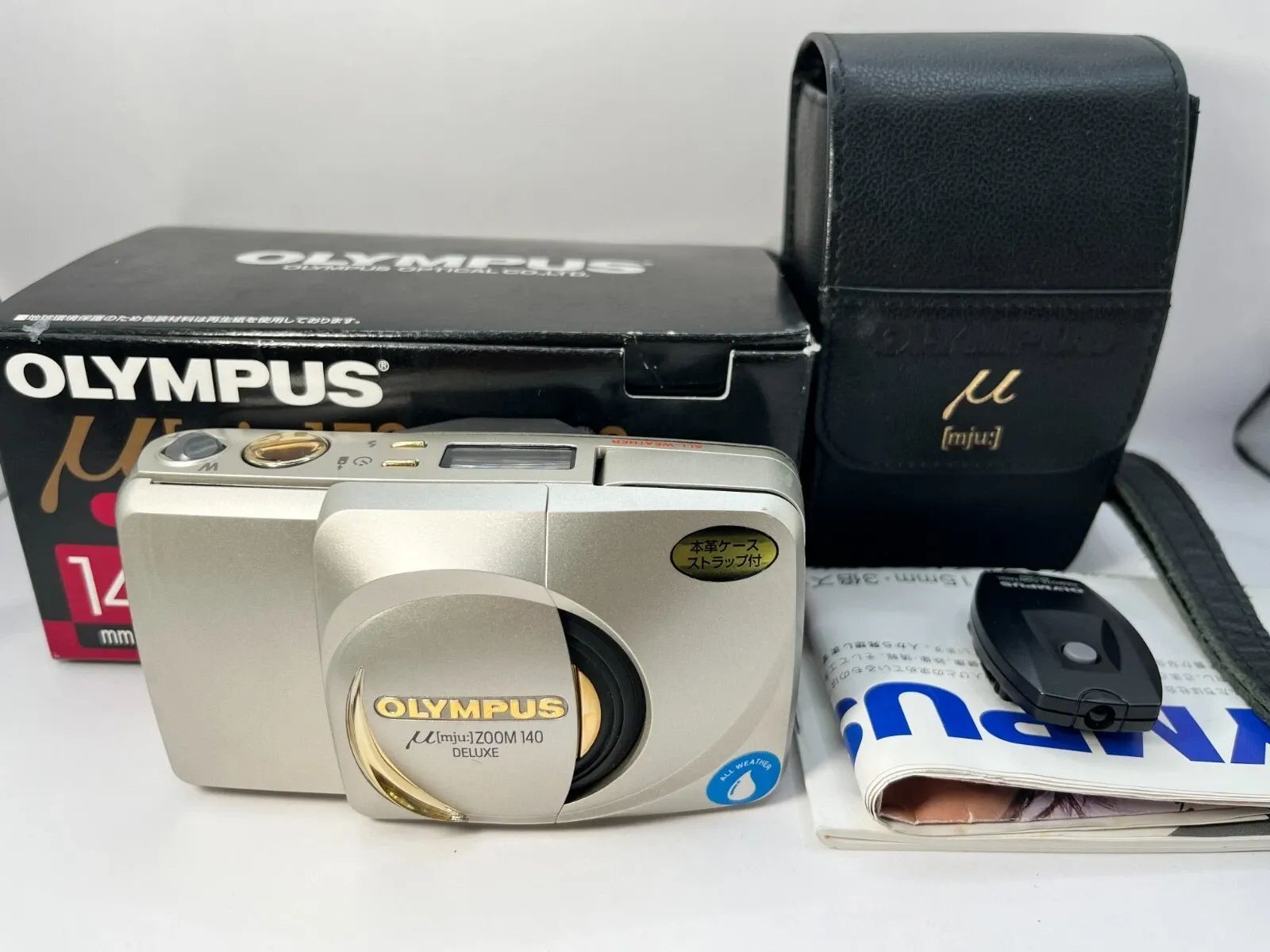 カメラ OLYMPUS μ mju ZOOM 140 DELUXE フィルムカメラ