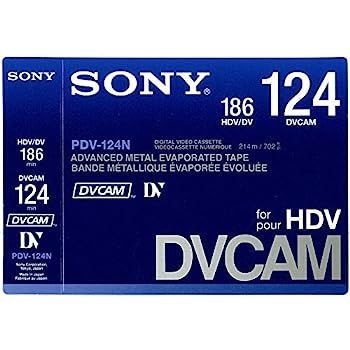 SONY PDV-124N|3 DVCAM|HDVテープ 124分 10本パック