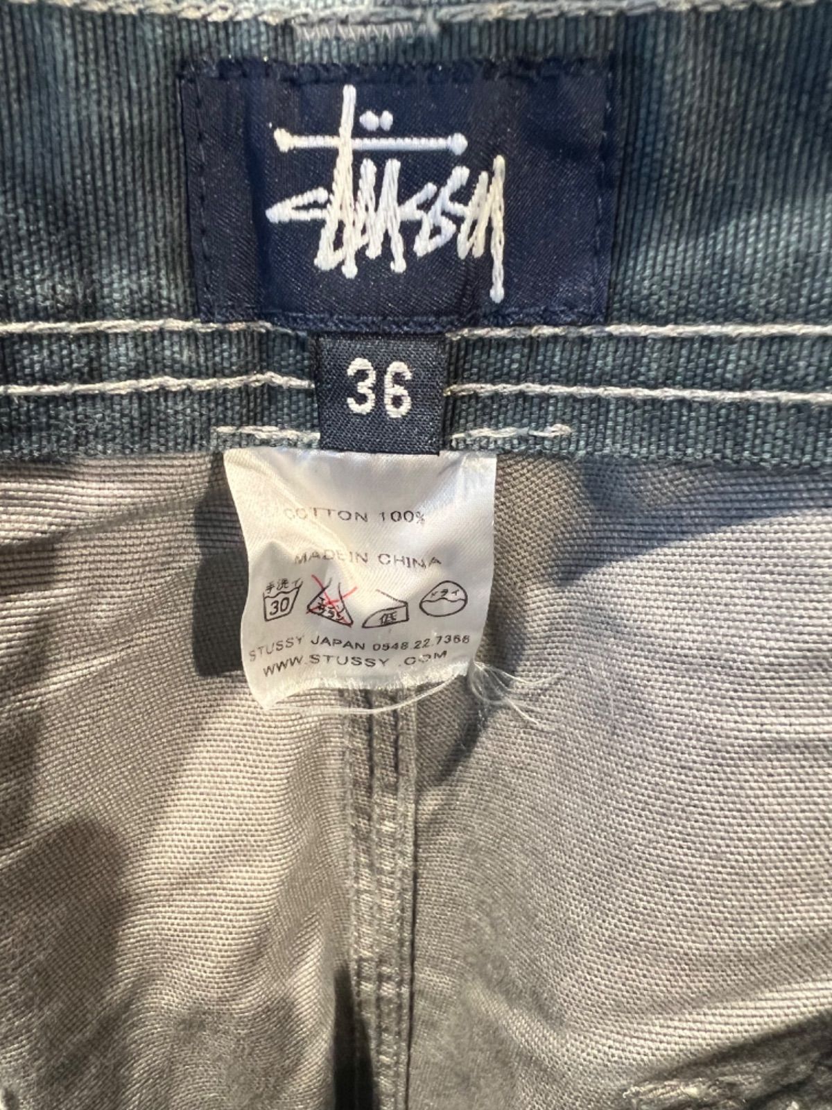 人気スポー新作 美品2.8万円 STUSSY ステューシー インディゴデニム