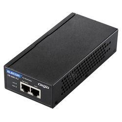 【新品・3営業日で発送】ELECOM エレコム 法人向けPoEインジェクター 802.3at／af(高出力)対応(EIB-UG01-PL2)