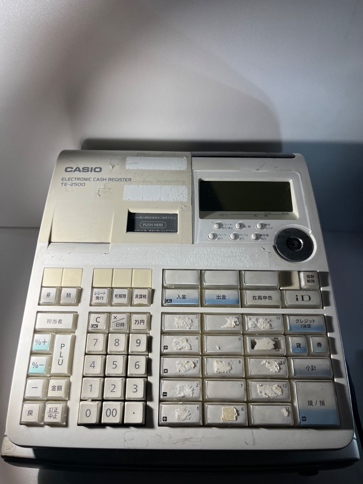 カシオレジスターTE-2500 - メルカリ