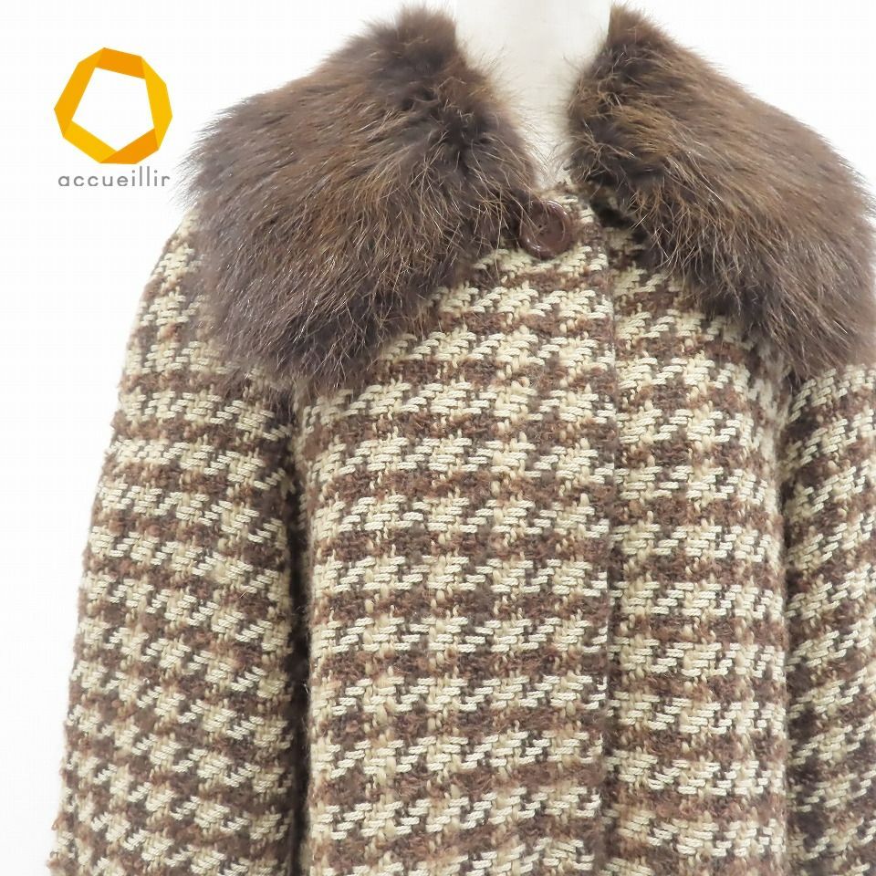 FENDI ウールコート　イタリア製 コート ウール グレー | Fendi