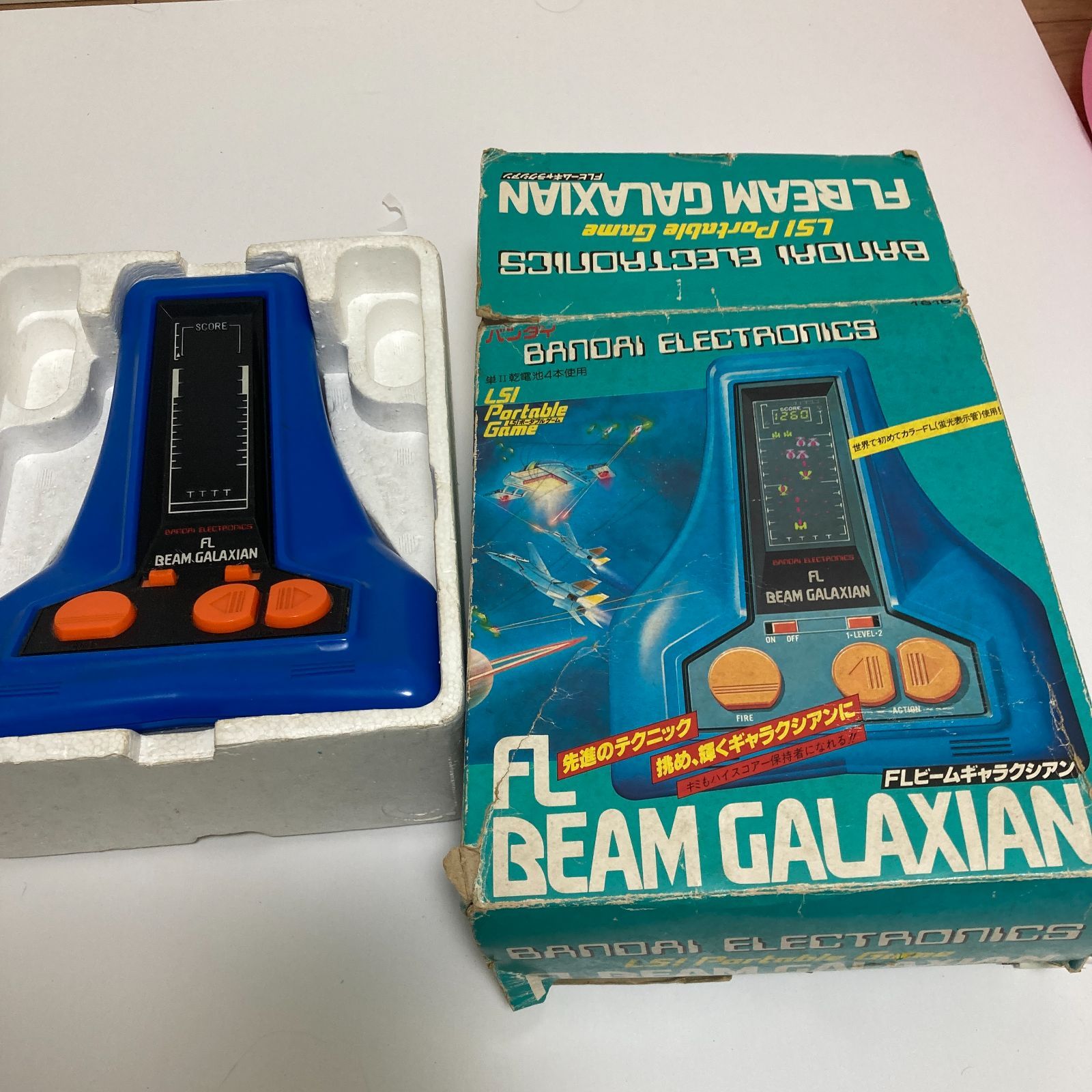 バンダイ FL ビームギャラクシアン レトロ FLゲーム】バンダイ FLビームギャラクシアン 世界初
