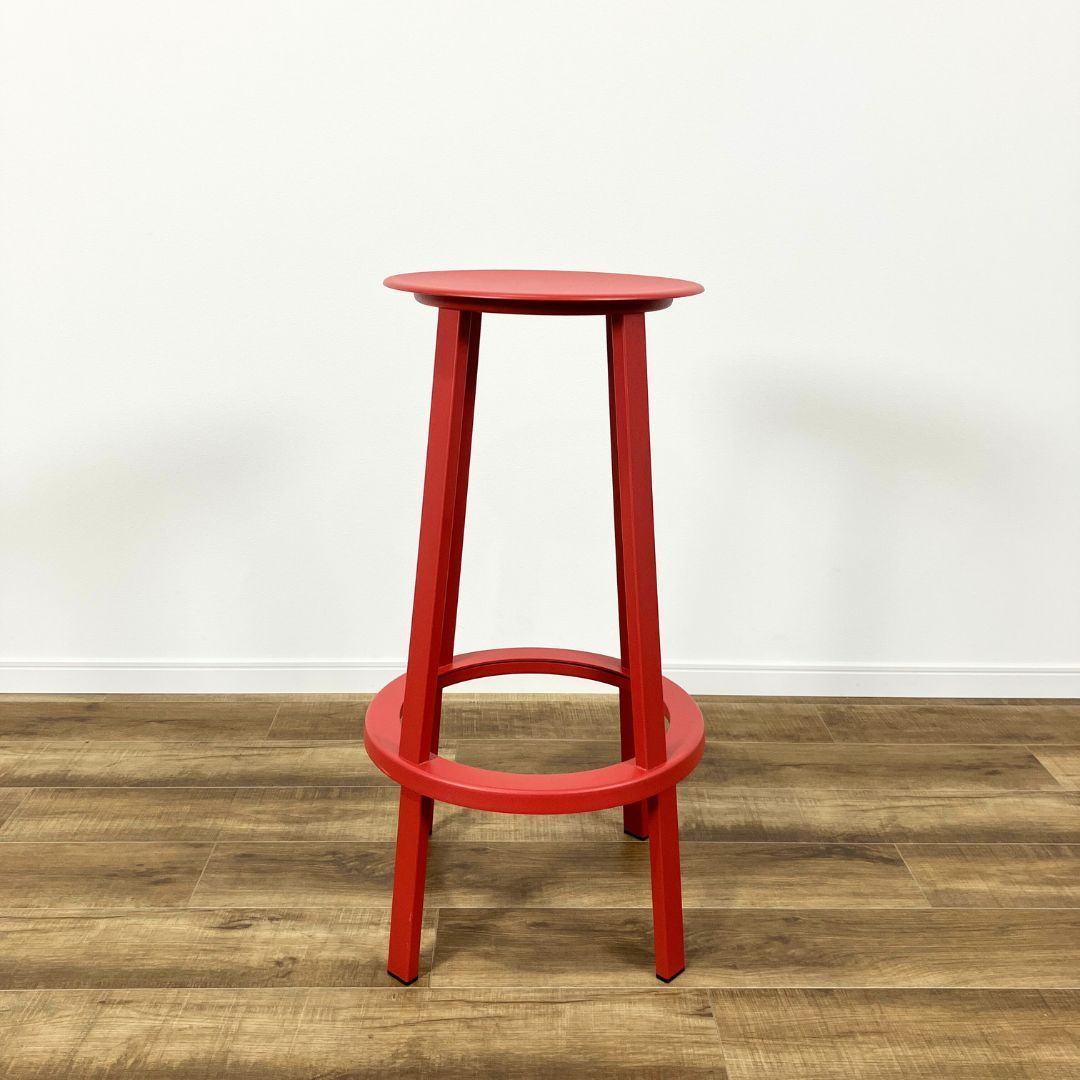 HAY REVOLVER BAR STOOL HIGH RED 2脚SET リボルバー バースツール ハイスツール - メルカリ