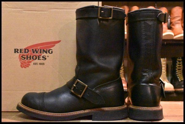 RED WING 8122 アイアンスミス エンジニア ブラックハーネス 10D