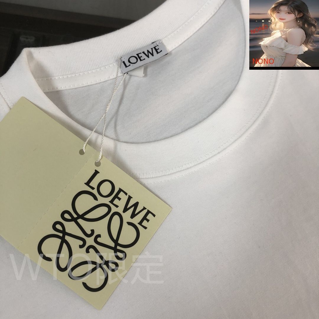 本日限定特価】LOEWE クルーネックTシャツ - 高品質コットンで