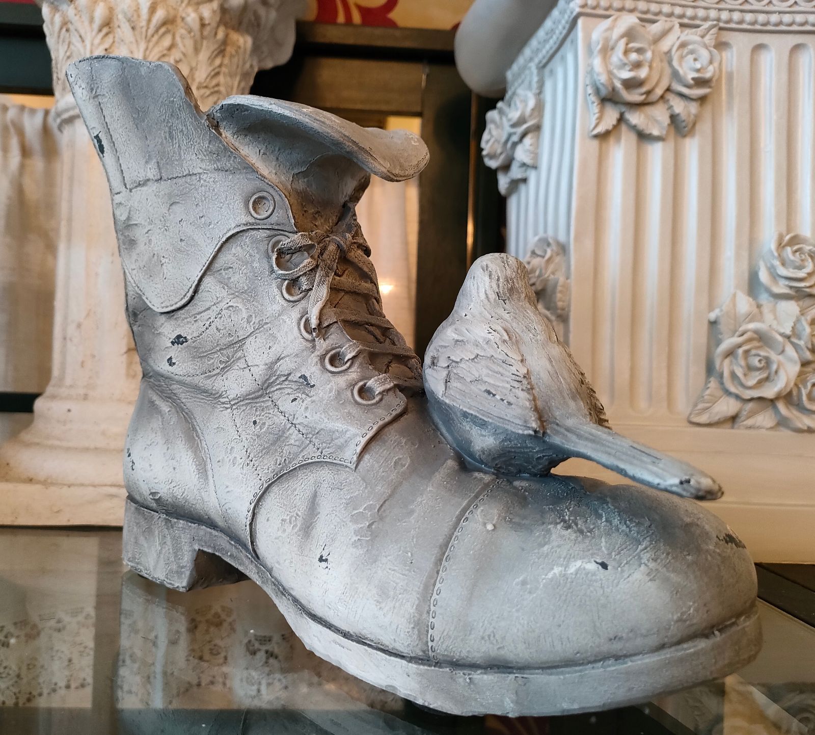 イタリア製ガーデニング靴型プランター