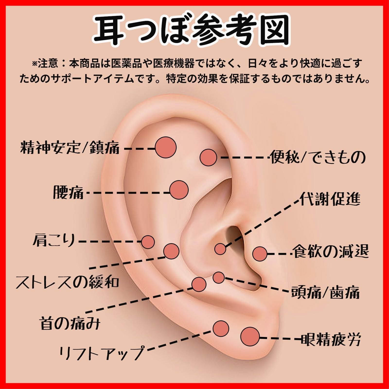 透明クリア 耳つぼシール 耳ツボジュエリー 金粒 スターター 透明クリア 耳つぼシール 耳ツボジュエリー 金粒 スターター