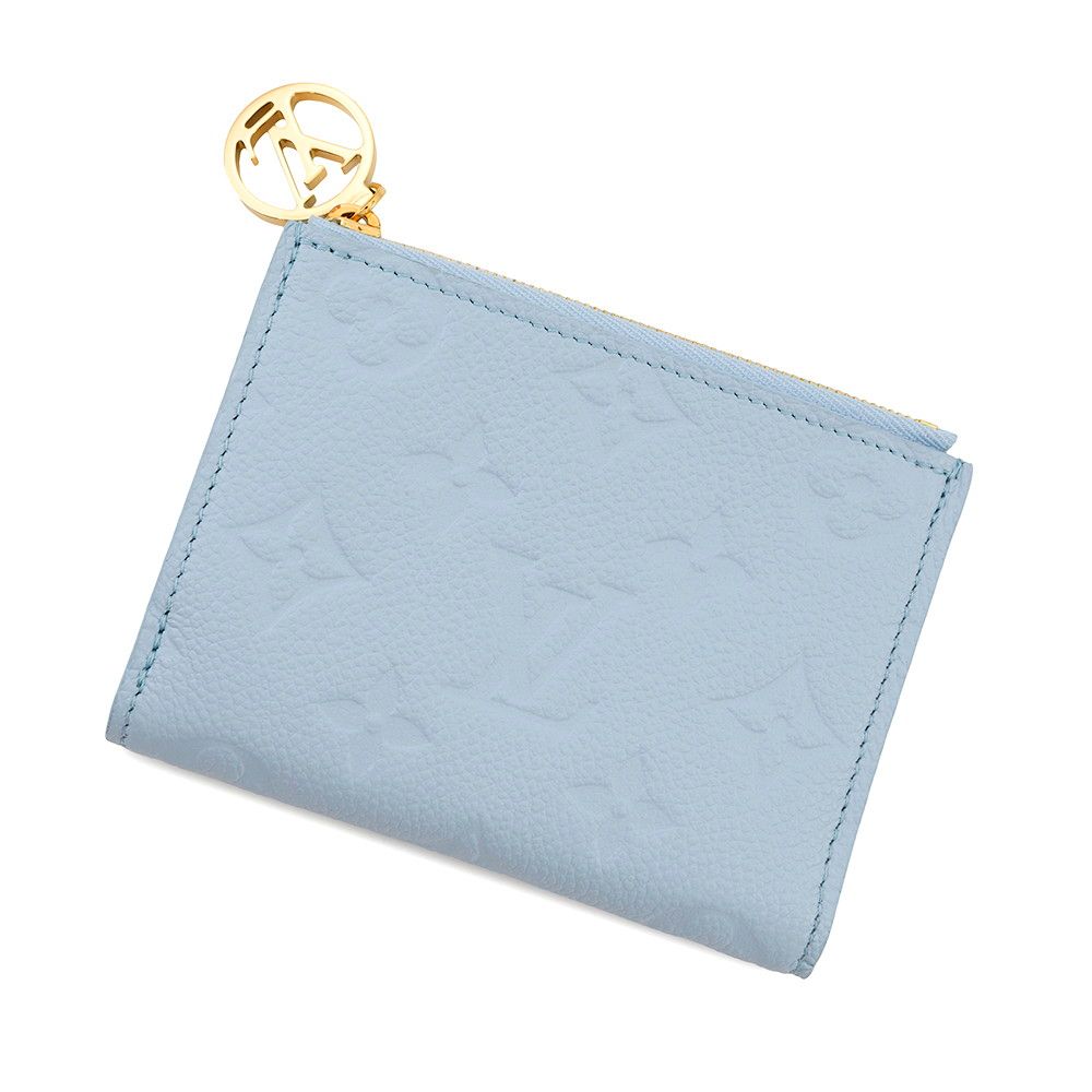 新品同様 ルイヴィトン ポルトフォイユリサ 二つ折り財布 モノグラム ラベンダー ルイヴィトン 二つ折り財布 モノグラム・アンプラント