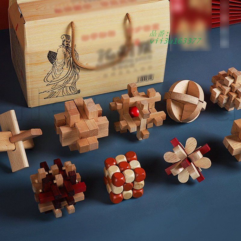 IQキューブ おもちゃ 知育玩具 ミニルービック 3D 立体パズル 9種類 コンパクト キッズ学習 送料無料 木製 ウッド種類選び 想像力 ブロック  vii3u163377