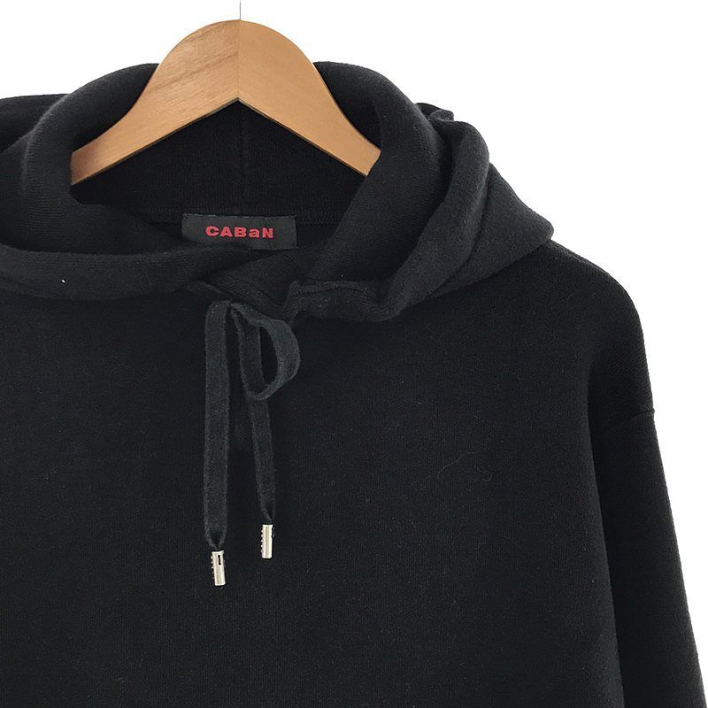 CABaN / キャバン | 2020SS | コットンカシミヤ パーカ | S | ブラック | レディース CABaN / キャバン | 2020SS | コットンカシミヤ パーカ | S