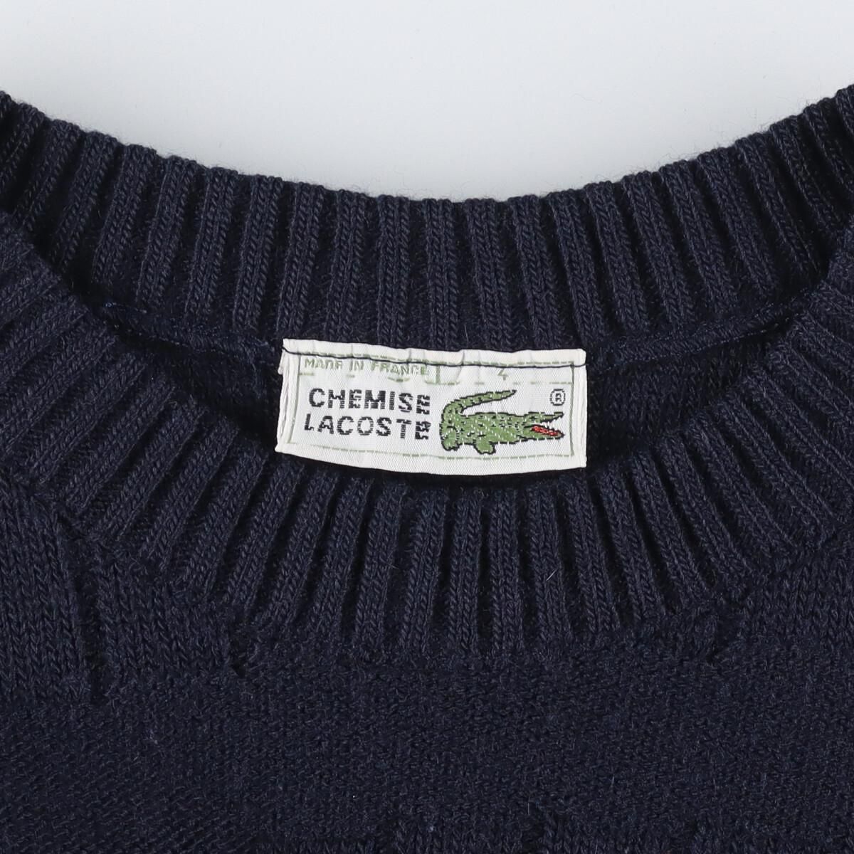 トップスCHEMISE LACOSTE フランス製 80年代 フレンチラコステ