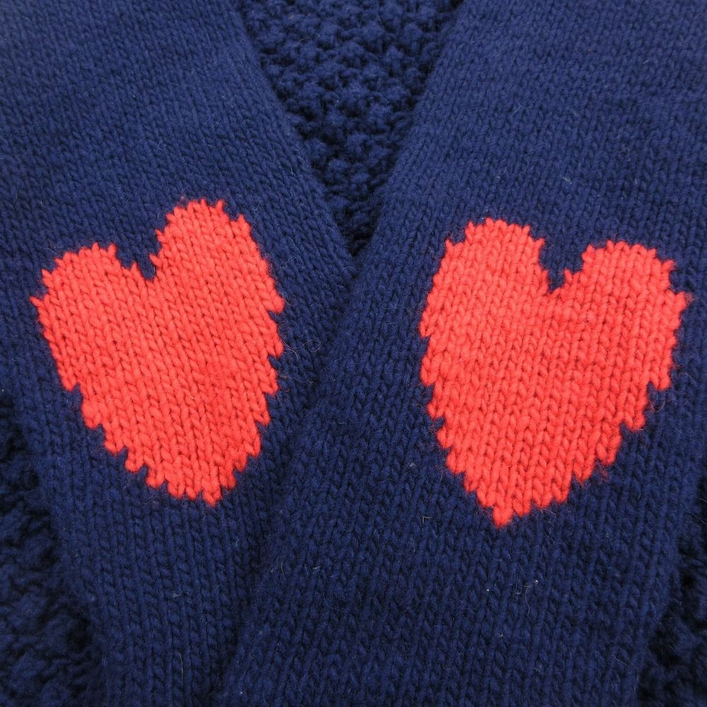 ミルクフェド ハートエルボーニットチュニック MILKFED.（ミルクフェド）の「HEART ELBOW KNIT TUNIC（ニット