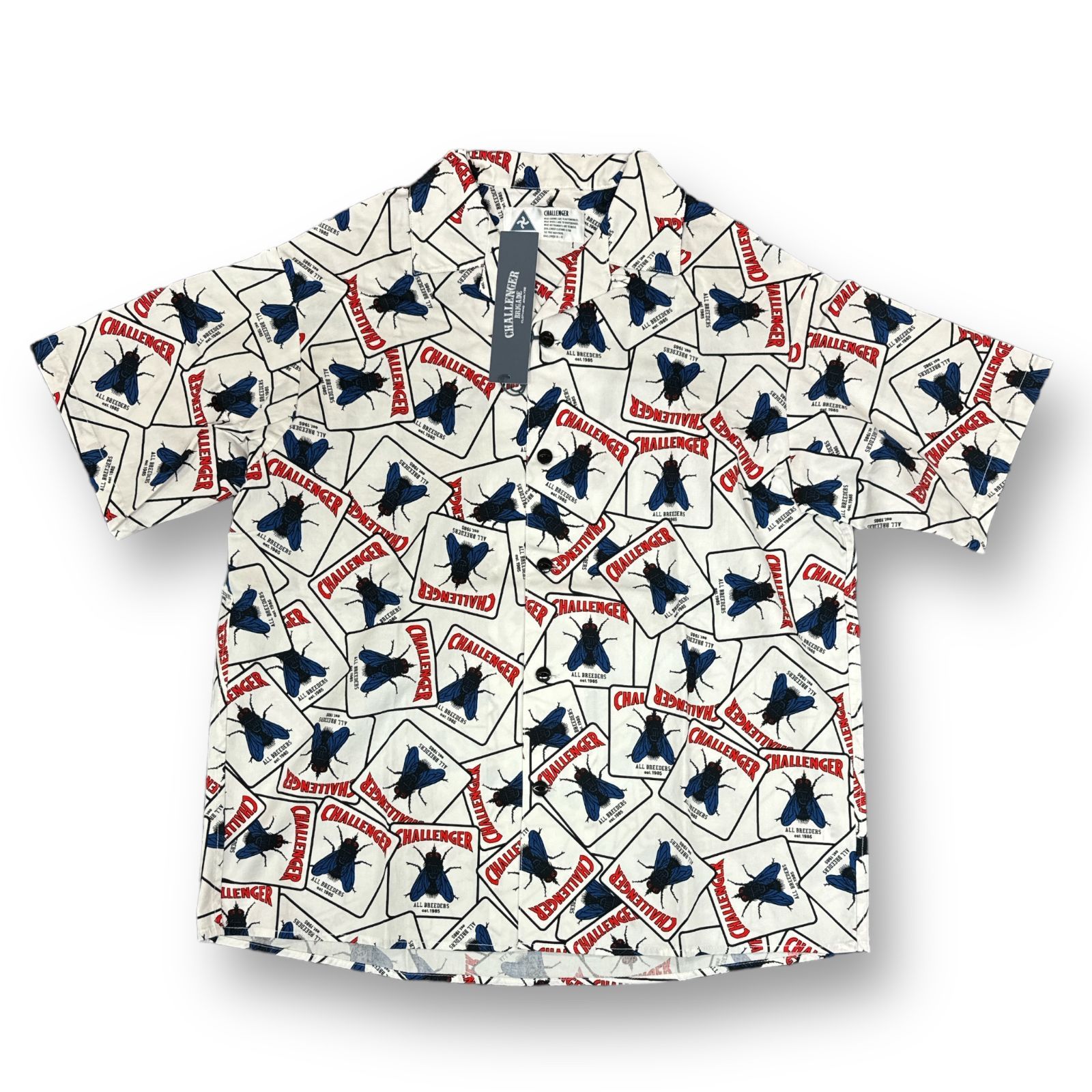 新品 CHALLENGER 24SS S/S FLY SHIRT フライシャツ ハエ