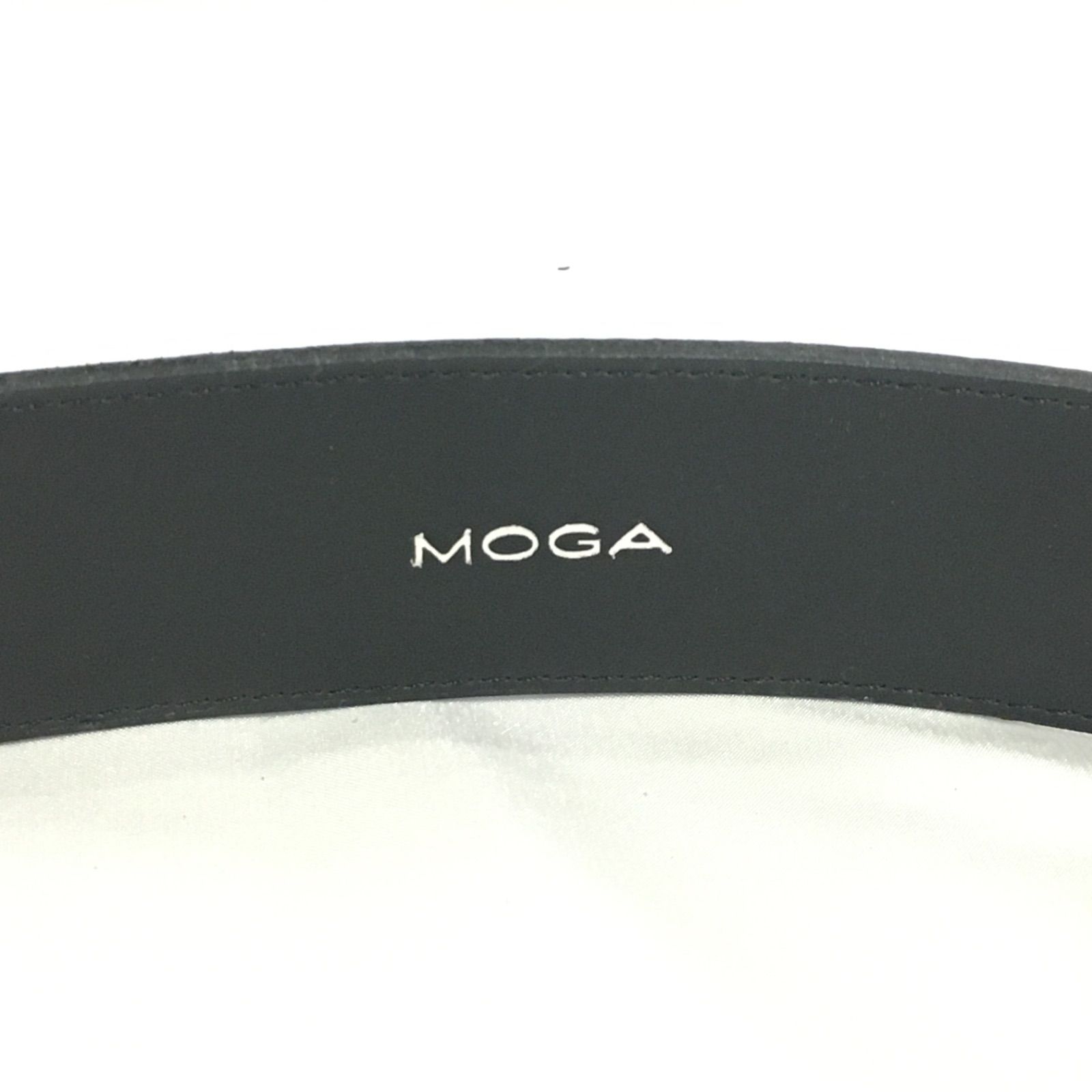 MOGA モガ レザーベルト ブラック レディース - メルカリ