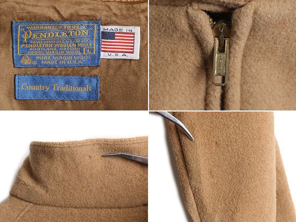 お得なクーポン配布中!】 70s USA製 ペンドルトン メルトン ウール