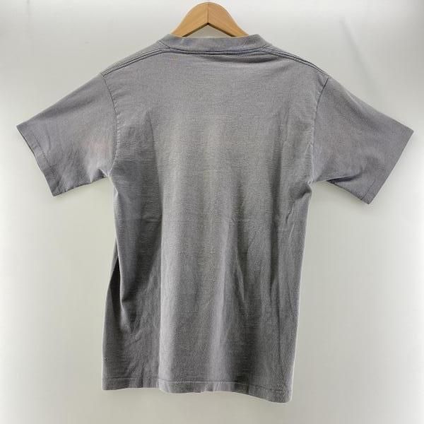 VISION STREET WEAR 80s フロントプリント S S Tシャツ グレー M ヴィジョンストリートウェア 24