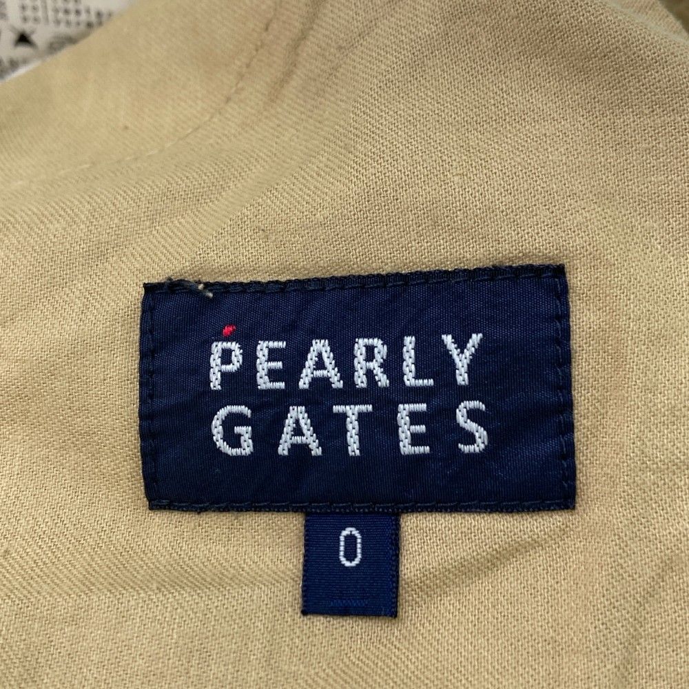 サイズ：0 PEARLY GATES パーリーゲイツ  スカート  ベージュ系 [240101433531] ゴルフウェア レディース ストスト サイズ：0 PEARLY GATES パーリーゲイツ 2023年モデル ニット