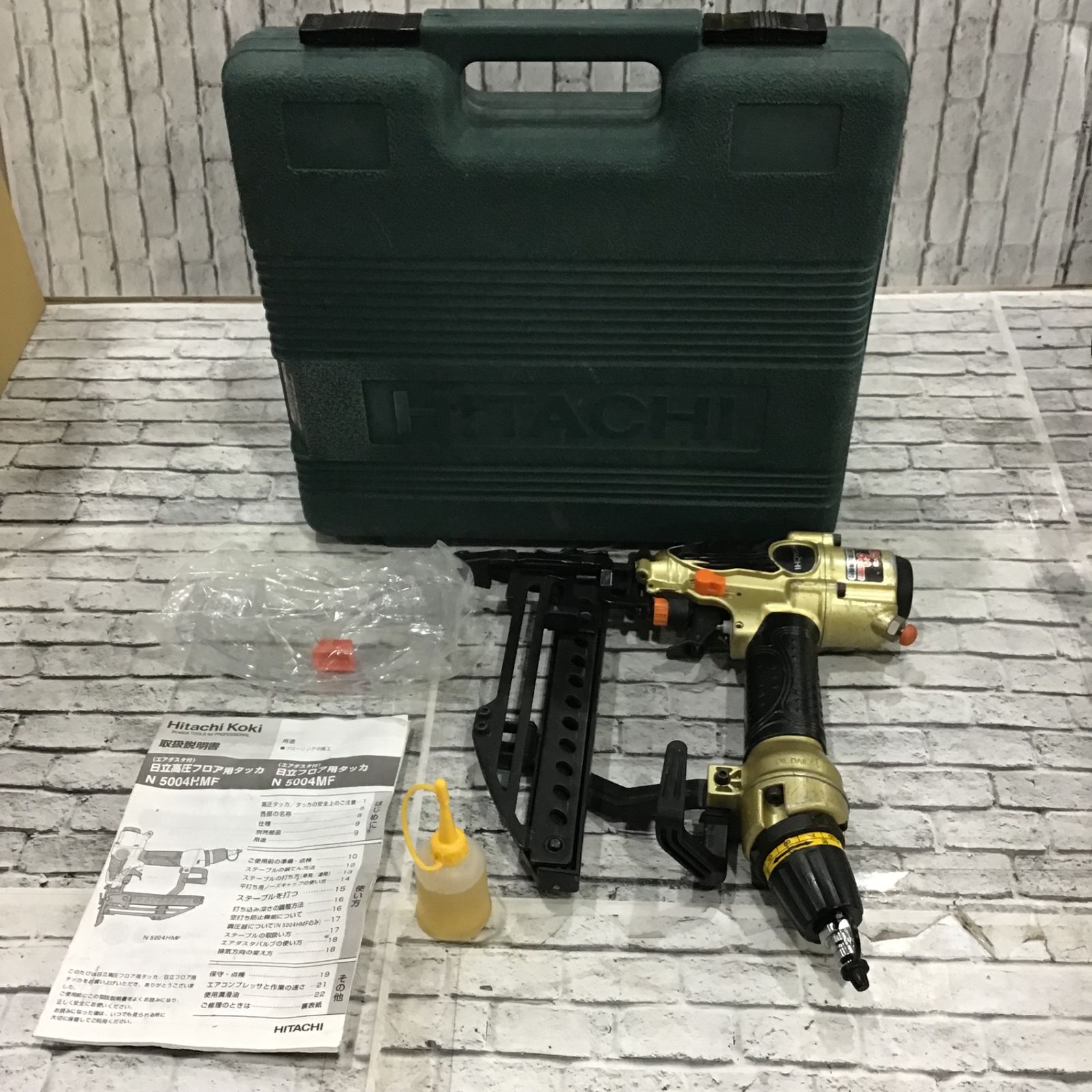 ハイコーキ(HIKOKI ※旧:日立工機) 高圧フロアタッカ N5004HMF ハイコーキ(HIKOKI ※旧:日立工機) 高圧フロアタッカ N5004HMF