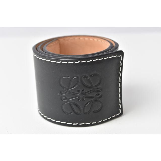 ★美品★ロエベ　バングル　アナグラム　レザー　ヴィンテージ　ブレスレット 未使用ロエベ ブレスレット/バングル メンズ レディース