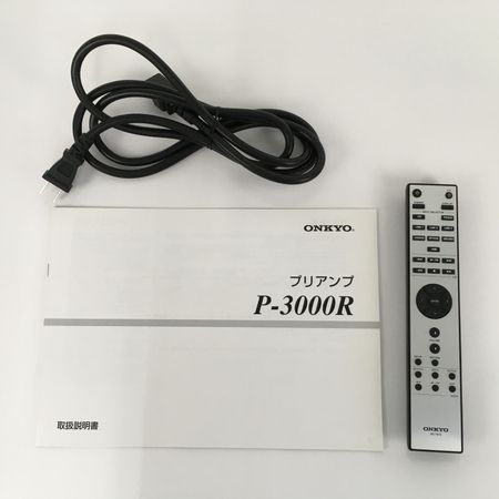 ONKYO P-3000R プリアンプ Y6987465 - メルカリ