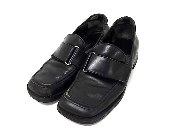PRADA プラダ レザー ローファー 表記サイズ 37( 約24cm) 靴