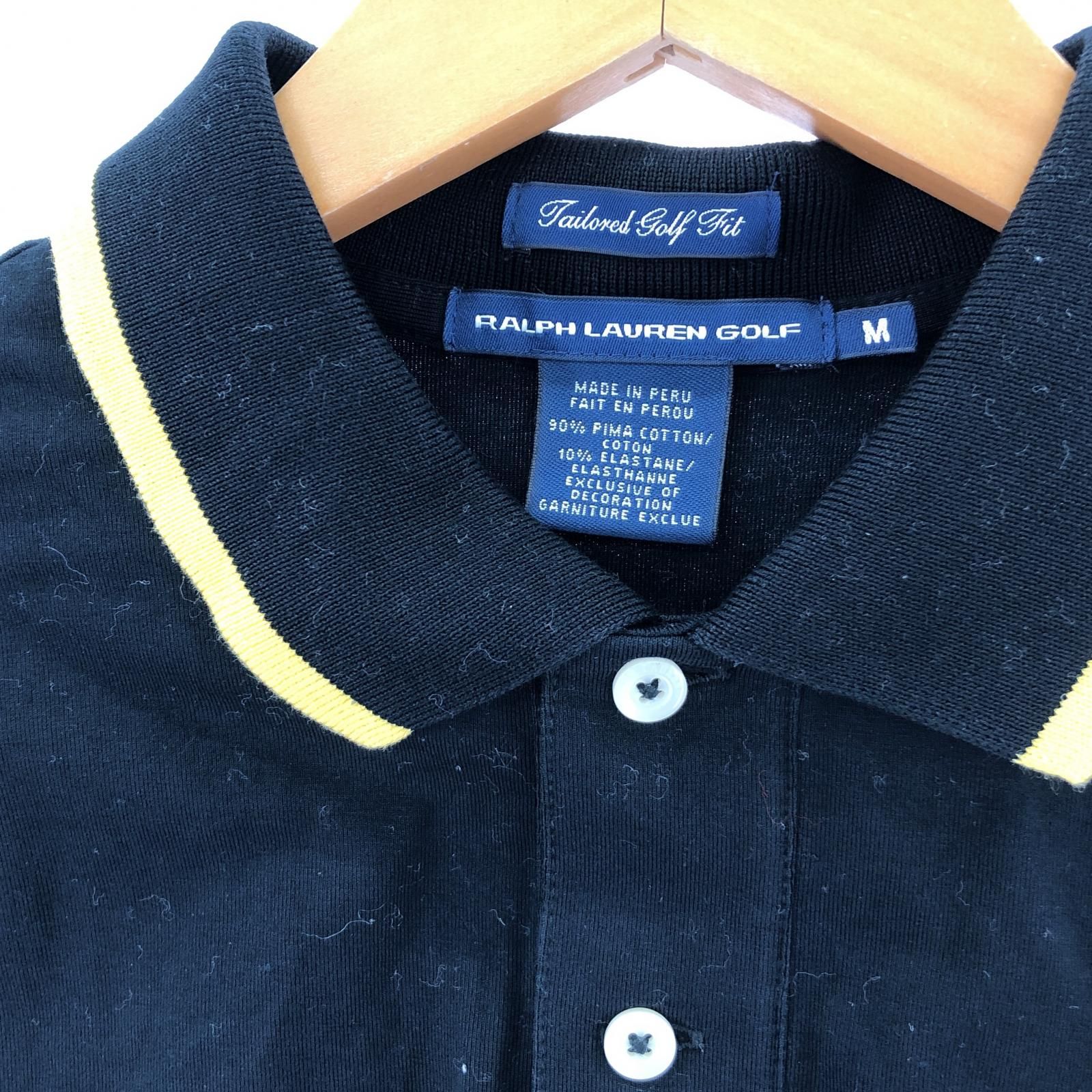 RALPH LAUREN ラルフローレン ロゴ刺繍ポロシャツ sizeM