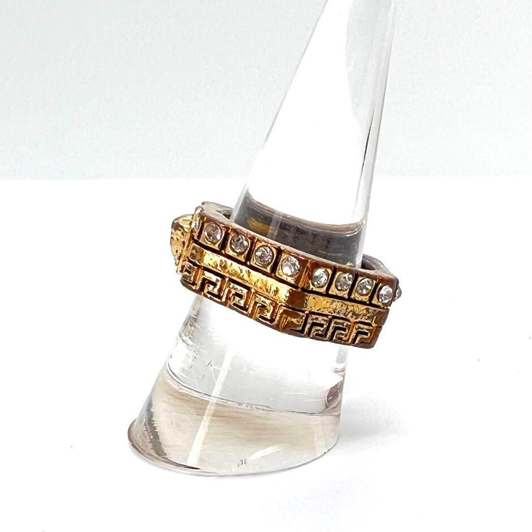 ✨美品✨ ヴェルサーチ スクエアリング メドューサ グレカ ゴールドリング 楽天市場】ヴェルサーチ 指輪 リング グレカ ゴールド メンズ